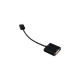 DVI24+1 Converter, Kabel(schwarz, 15 cm)