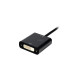 DVI24+1 Converter, Kabel(schwarz, 15 cm)