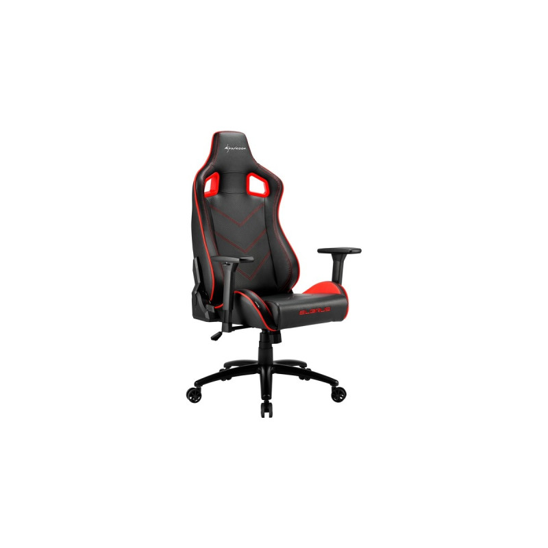 Sharkoon ELBRUS 2, Gaming-Stuhl(schwarz/rot)