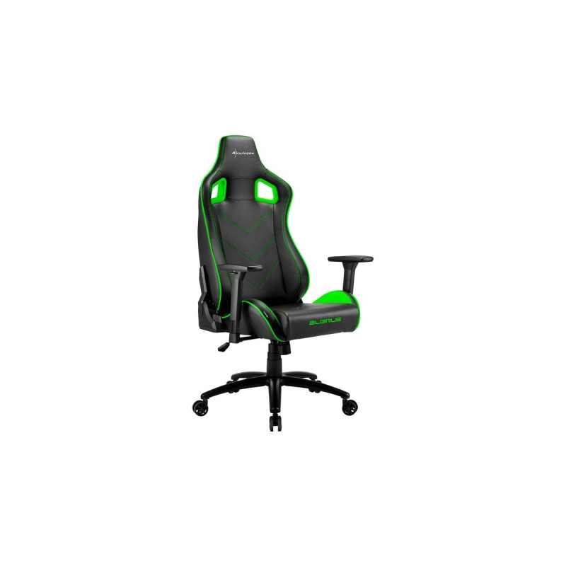 Sharkoon ELBRUS 2, Gaming-Stuhl(schwarz/grün)
