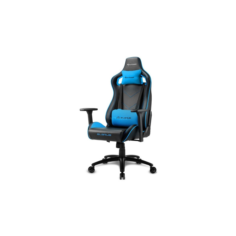 Sharkoon ELBRUS 2, Gaming-Stuhl(schwarz/blau)