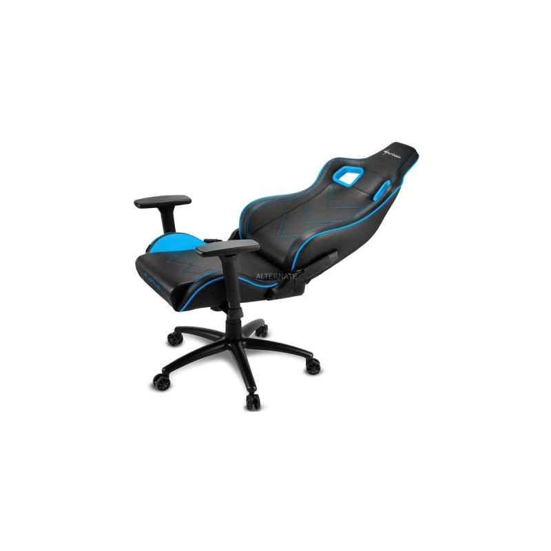 Sharkoon ELBRUS 2, Gaming-Stuhl(schwarz/blau)