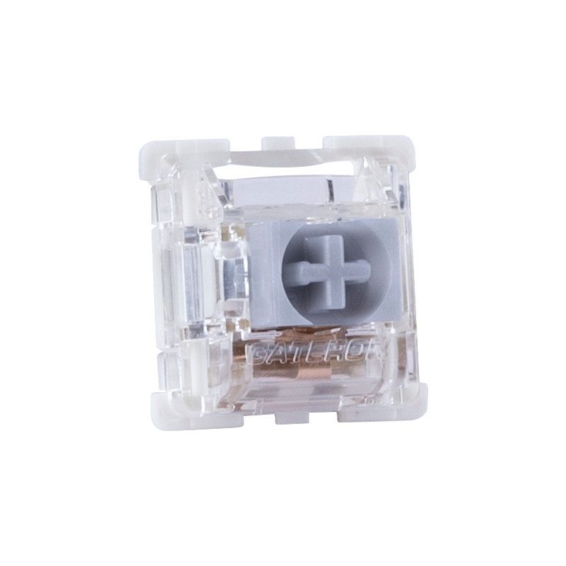 Sharkoon Gateron Pro 2.0 Silver Switch-Set, Tastenschalter(silber/transparent, 35 Stück)