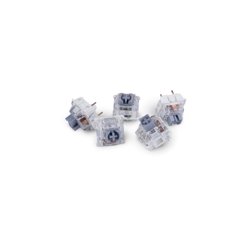 Sharkoon Gateron Pro 2.0 Silver Switch-Set, Tastenschalter(silber/transparent, 35 Stück)