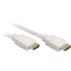 Sharkoon High Speed HDMI-Kabel mit Ethernet(weiß, 2 Meter)