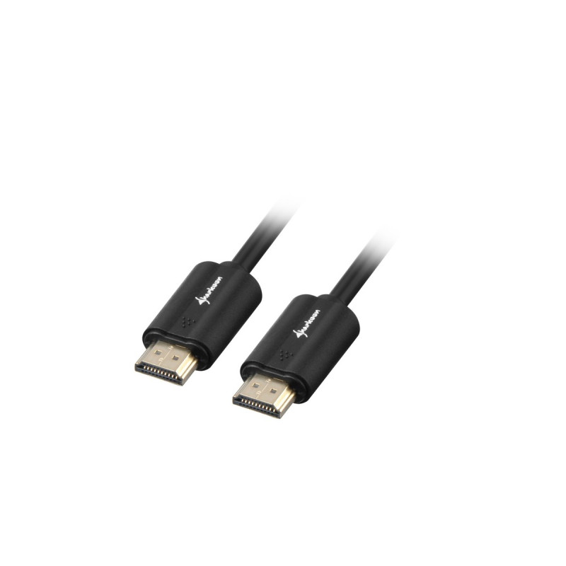 HDMI Stecker(schwarz, 10 Meter, HDMI 2.0 4K)