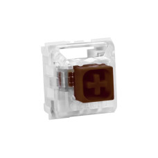 Sharkoon Kailh Box Brown Switch-Set, Tastenschalter(braun/transparent, 35 Stück)