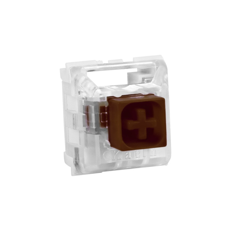 Sharkoon Kailh Box Brown Switch-Set, Tastenschalter(braun/transparent, 35 Stück)