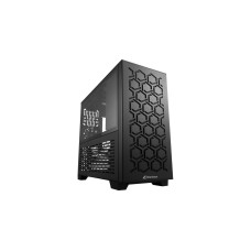 Sharkoon MS-Y1000, Tower-Gehäuse(schwarz, Seitenteil aus gehärtetem Glas)