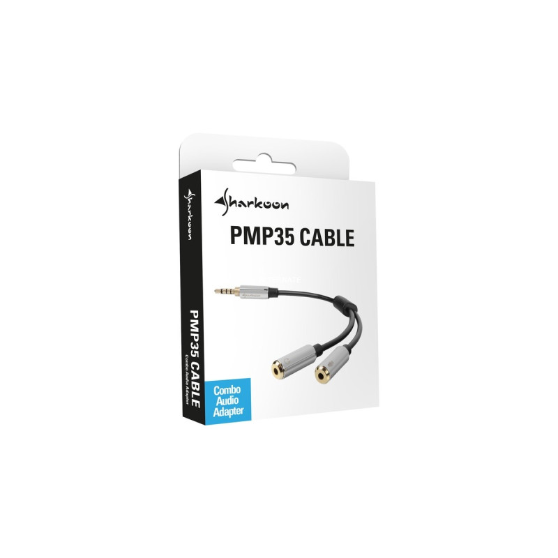 Sharkoon PMP35 Cable, Kabel(12 cm)