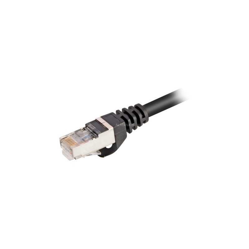 Sharkoon Patchkabel RJ45 Cat.6 SFTP(schwarz, 50 cm)