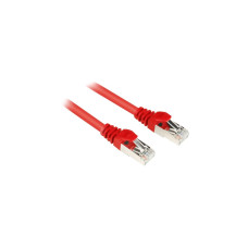 Sharkoon Patchkabel RJ45 Cat.6 SFTP(rot, 50 cm)