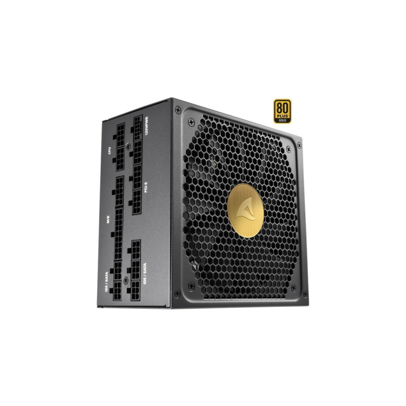 Sharkoon REBEL P30 Gold 1000W ATX3.0, PC-Netzteil(schwarz, 4x PCIe, Kabel-Management, 1000 Watt, Outlet)