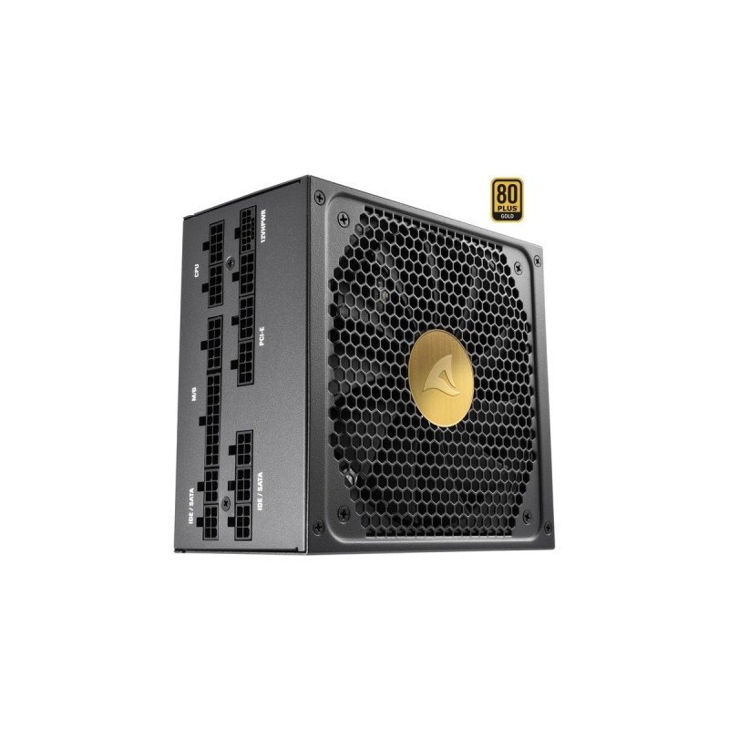 Sharkoon REBEL P30 Gold 1000W ATX3.0, PC-Netzteil(schwarz, 4x PCIe, Kabel-Management, 1000 Watt)
