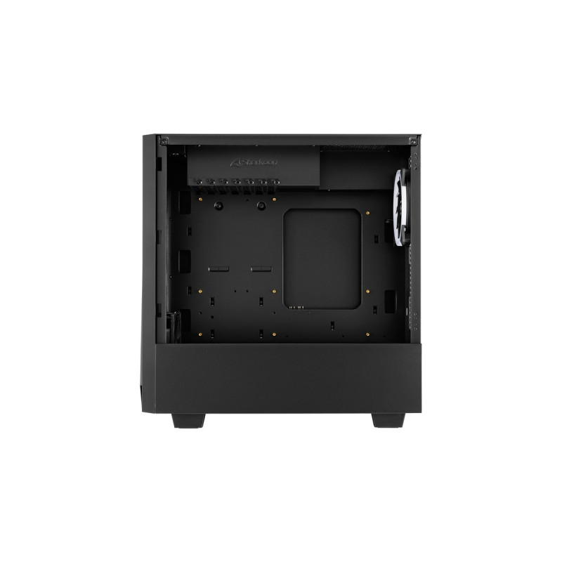 Sharkoon REV100, Tower-Gehäuse(schwarz, gehärtetes Glas)