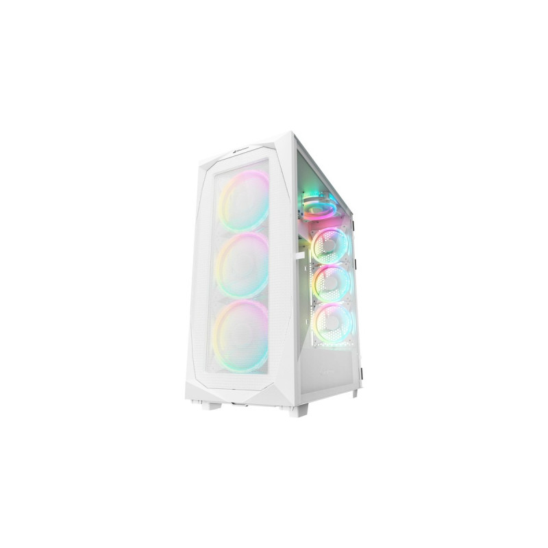 Sharkoon REV300 White, Tower-Gehäuse(weiß)