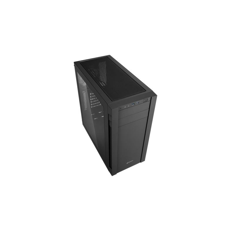 Sharkoon S25-W, Tower-Gehäuse(schwarz, Window-Kit)