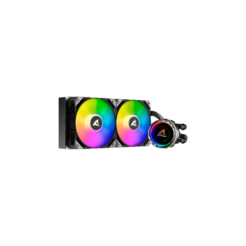 Sharkoon S80 RGB AIO 240mm, Wasserkühlung(schwarz)