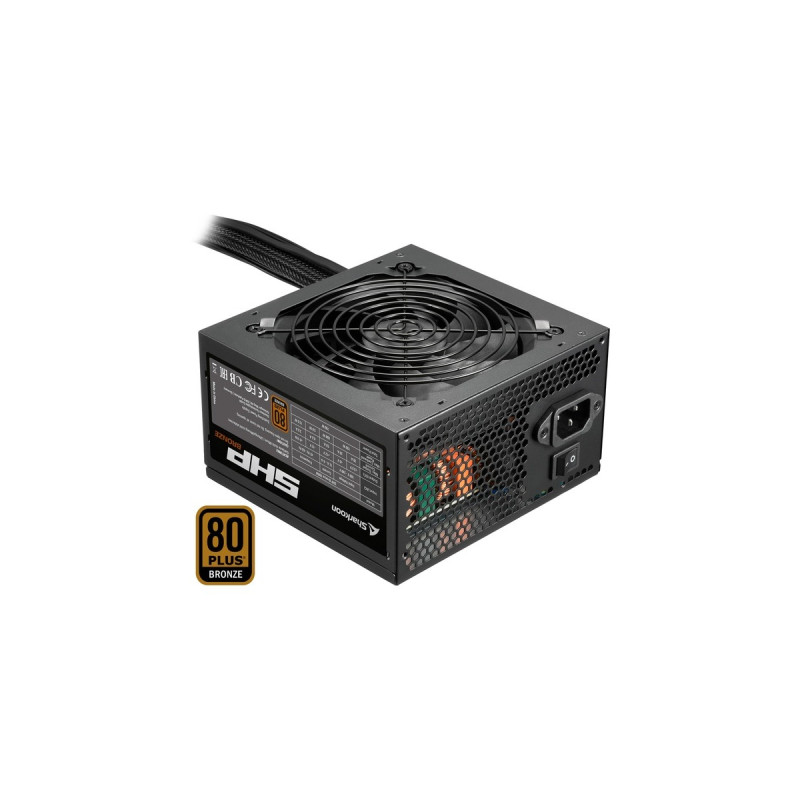 Sharkoon SHP Bronze 700W, PC-Netzteil(schwarz, 4x PCIe, 700 Watt)
