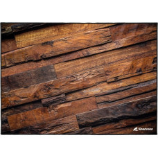 Sharkoon SKILLER SFM12 Wood, Schutzmatte(braun, 140 x 100cm)