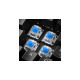 Sharkoon SKILLER SGK30, Gaming-Tastatur(schwarz, ES-Layout, Huano Blue)