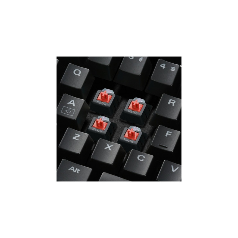 Sharkoon SKILLER SGK3, Gaming-Tastatur(schwarz, US-Layout, Kailh Red)