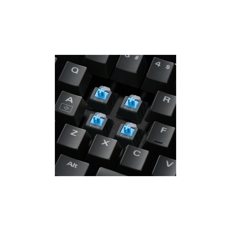 Sharkoon SKILLER SGK3, Gaming-Tastatur(schwarz, US-Layout, Kailh Blue)