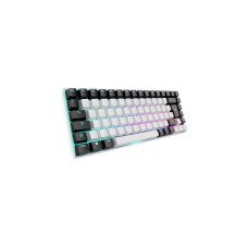 Sharkoon SKILLER SGK50 S3, Gaming-Tastatur(weiß, FR-Layout, Gateron Yellow)
