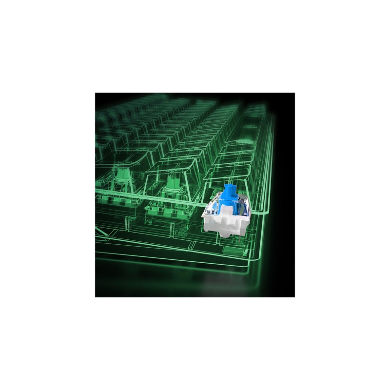 Sharkoon SKILLER SGK50 S4, Gaming-Tastatur(schwarz, DE-Layout, Kailh Blue)