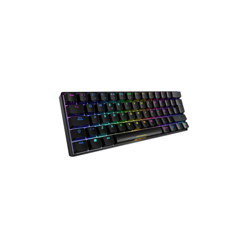 Sharkoon SKILLER SGK50 S4, Gaming-Tastatur(schwarz, ES-Layout, Kailh Red)