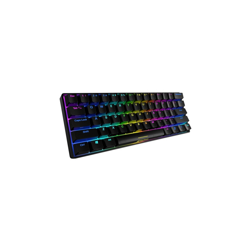 Sharkoon SKILLER SGK50 S4, Gaming-Tastatur(schwarz, US-Layout, Kailh Brown)