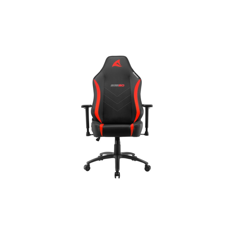 Sharkoon SKILLER SGS20, Gaming-Stuhl(schwarz/rot)