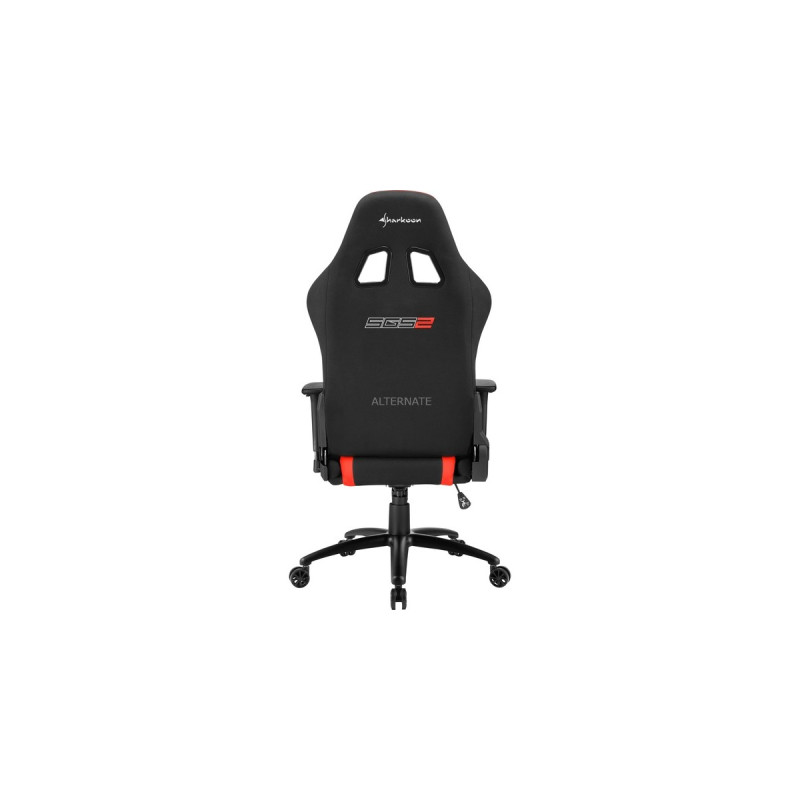 Sharkoon SKILLER SGS2, Gaming-Stuhl(schwarz/rot)