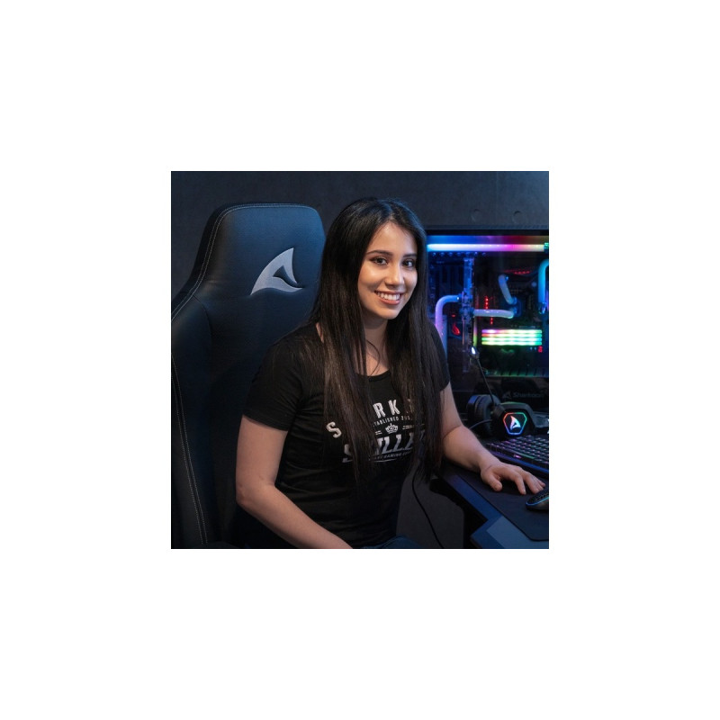 Sharkoon SKILLER SGS40, Gaming-Stuhl(schwarz)