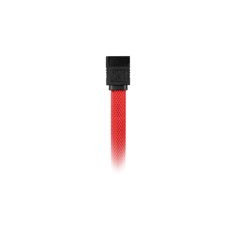 Sharkoon Sata III Kabel 90°(rot, 30 cm)