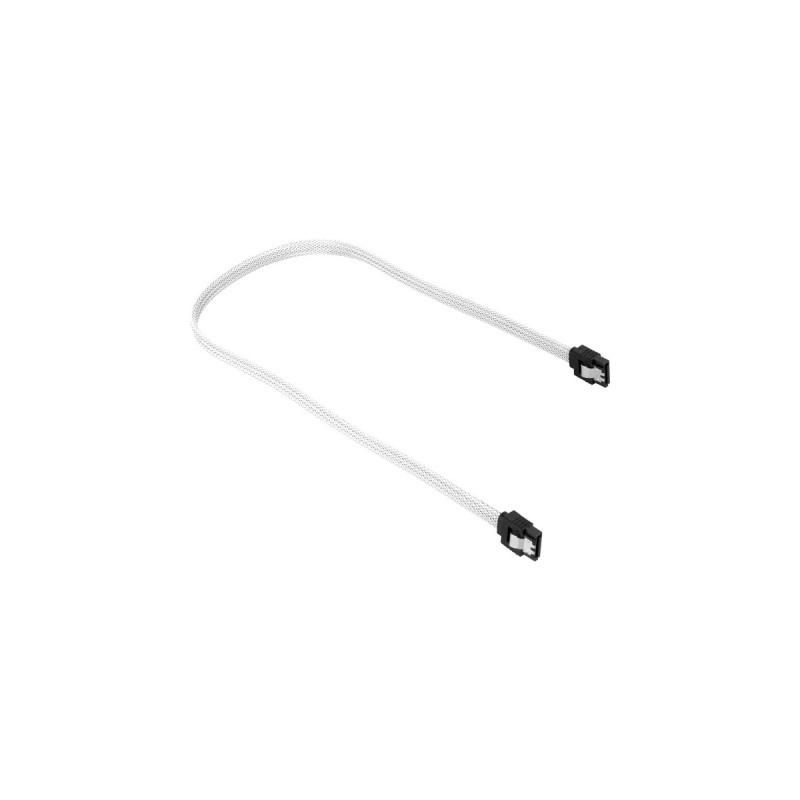 Sharkoon Sata III Kabel sleeve(weiß, 30 cm)