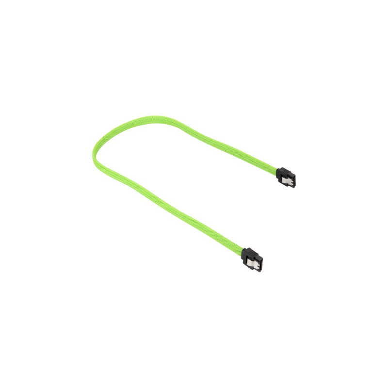 Sharkoon Sata III Kabel sleeve(grün, 30 cm)