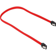 Sharkoon Sata III Kabel sleeve(rot, 45 cm)