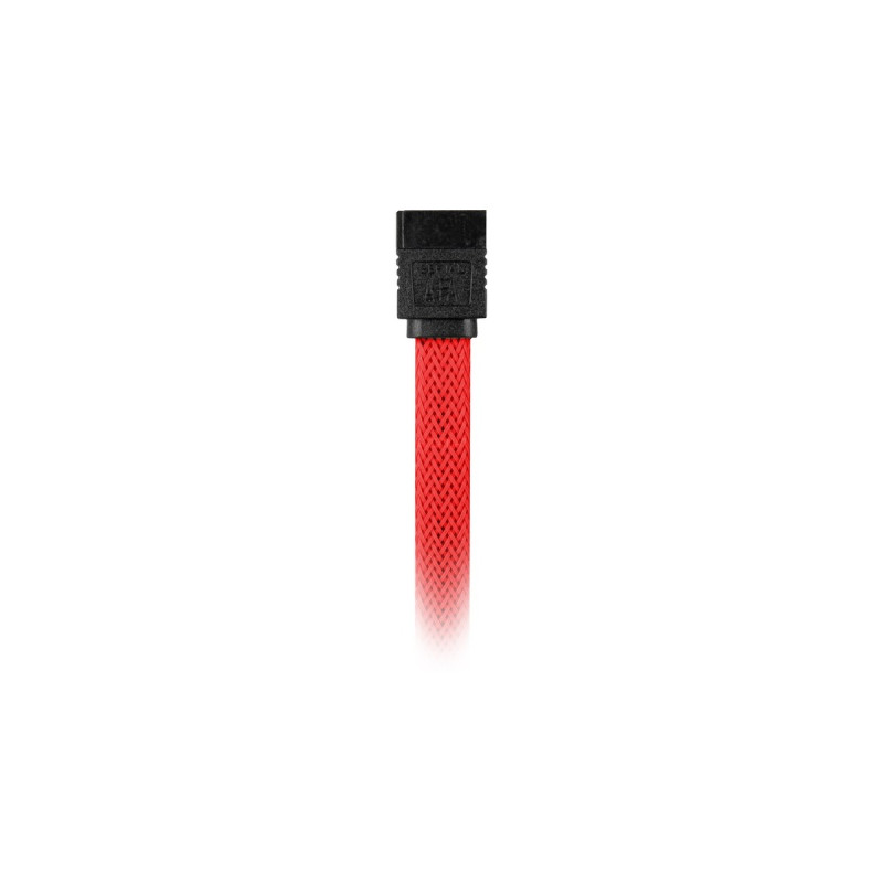 Sharkoon Sata III Kabel sleeve(rot, 45 cm)