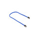 Sharkoon Sata III Kabel sleeve(blau, 45 cm)
