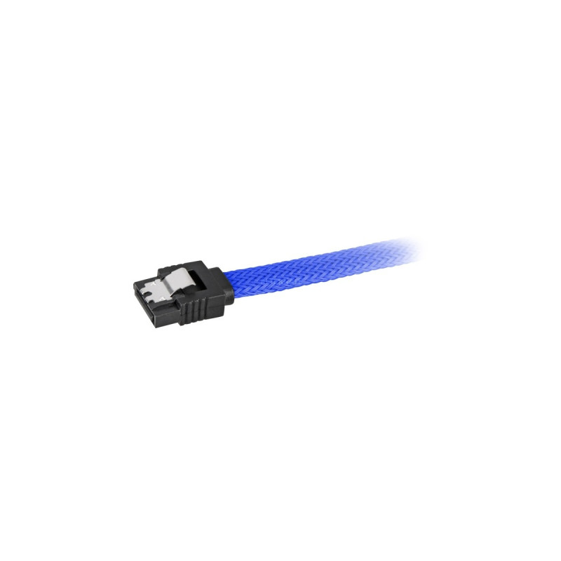 Sharkoon Sata III Kabel sleeve(blau, 60 cm)