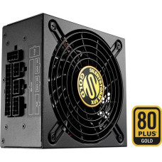Sharkoon SilentStorm SFX Gold 500W, PC-Netzteil(schwarz, 2x PCIe, Kabel-Management, 500 Watt)