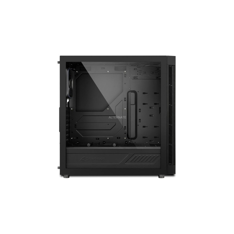 Sharkoon TG6 RGB, Tower-Gehäuse(schwarz, Front und Seitenteil aus gehärtetem Glas)