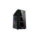 Sharkoon TG6 RGB, Tower-Gehäuse(schwarz, Front und Seitenteil aus gehärtetem Glas)