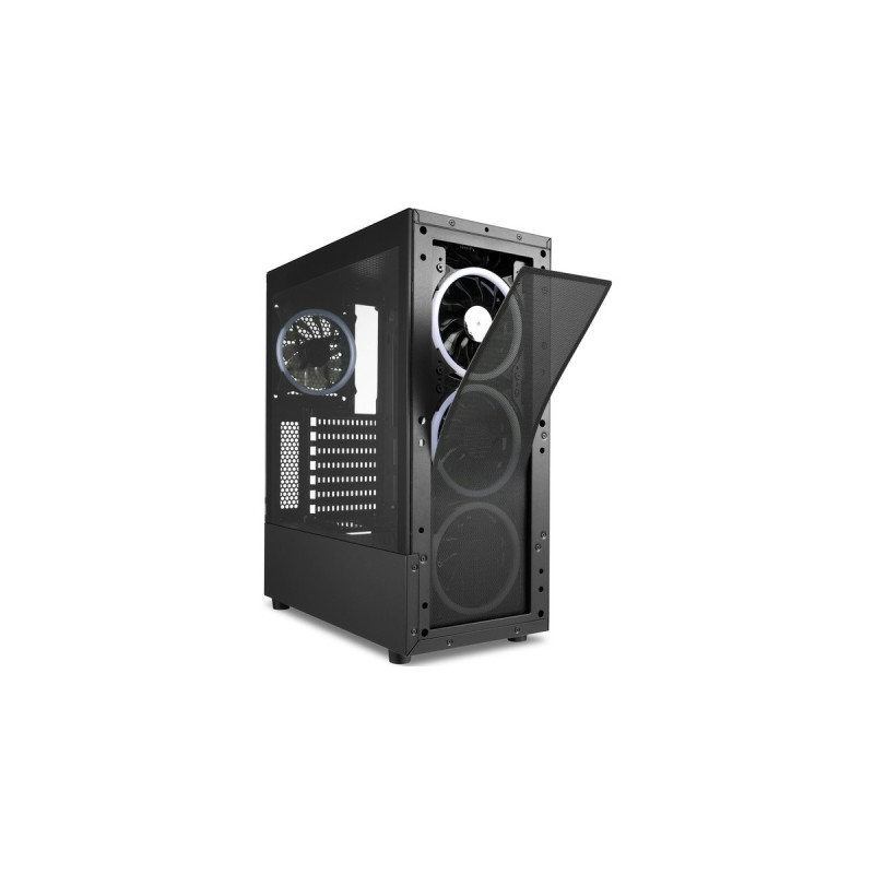 Sharkoon TK5M RGB, Tower-Gehäuse(schwarz, Gehärtetes Glas)