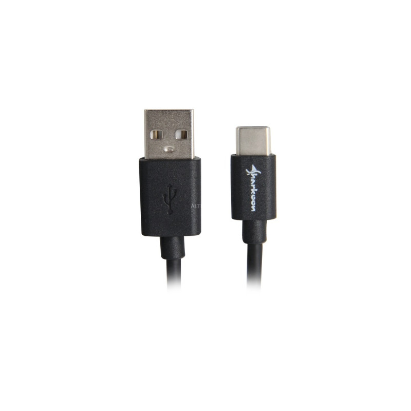 USB-C Stecker(schwarz, 0,5 Meter)