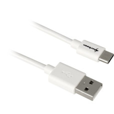 USB-C Stecker(weiß, 1,5 Meter)