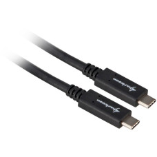 USB-C Stecker(schwarz, 0,5 Meter)