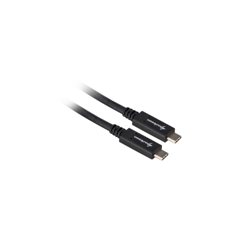 USB-C Stecker(schwarz, 0,5 Meter)