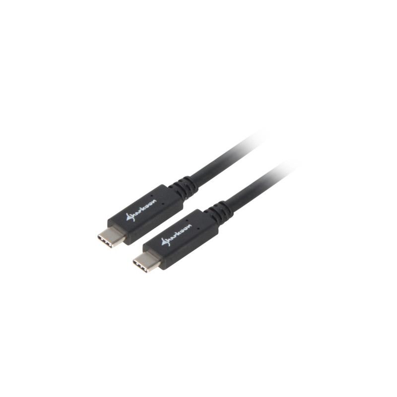 USB-C Stecker(schwarz, 0,5 Meter)